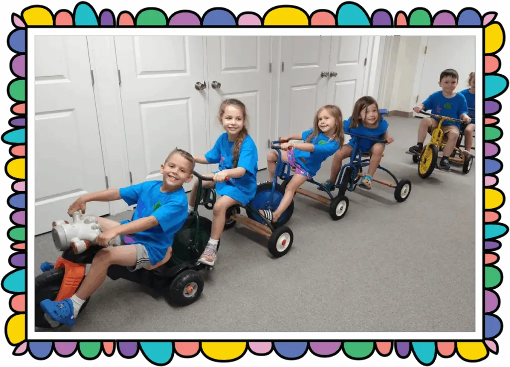Our students learn how to take turns, follow instructions, and express good manners.